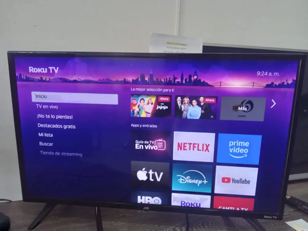 Marco de Aluminio Anodizado 📺 Pantalla JVC 32" –usada