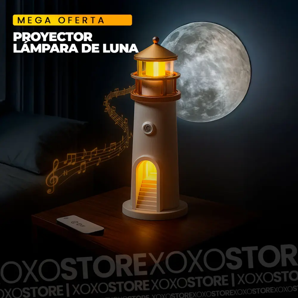Sistema de Sonido Dolby Atmos Proyector faro de luna
