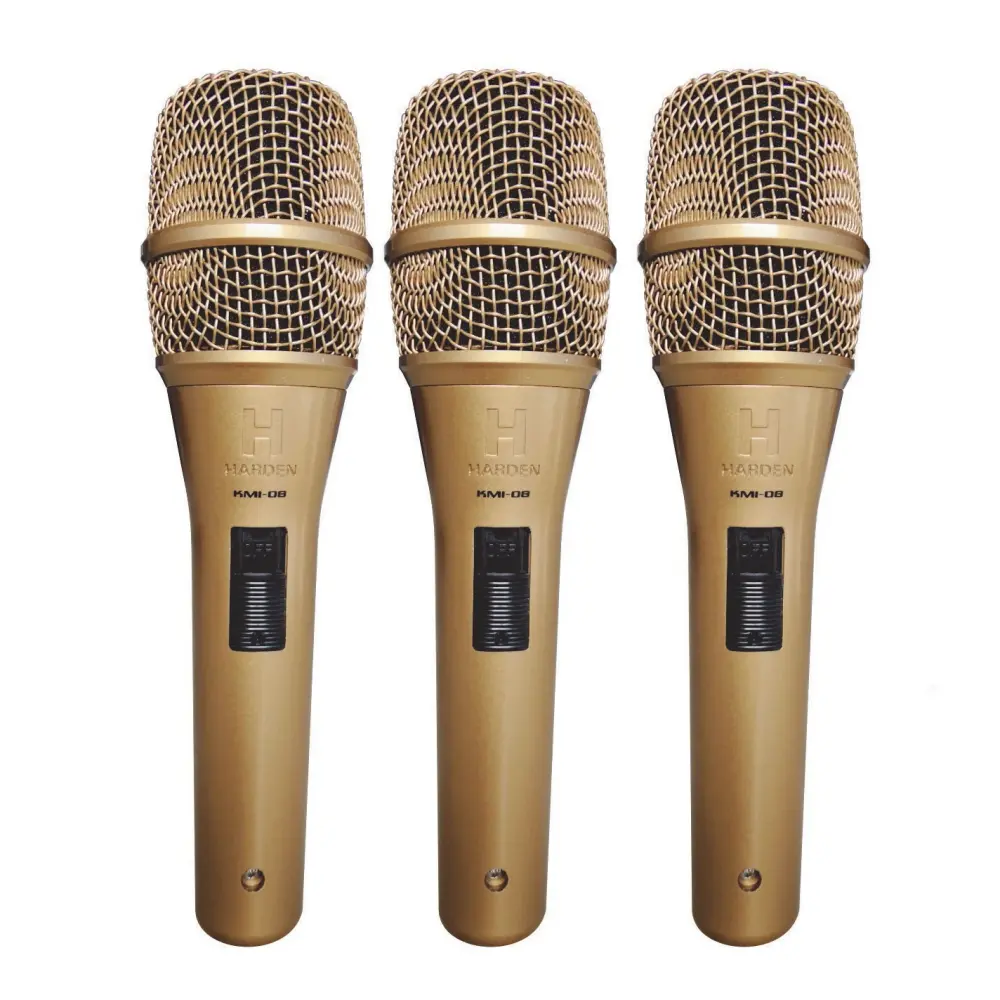 KIT DE MICRÓFONOS DE MANO (NO OFRECE CABLES) HARDEN KMI-83