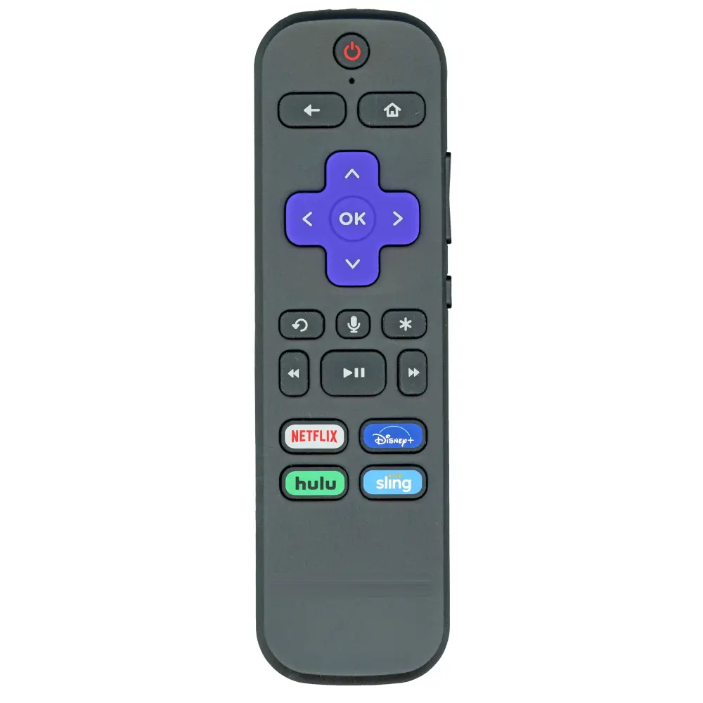 Adaptador USB-C HDMI Control remoto para TV Hisense RC-AL5 Roku con voz RF - Netflix, ESPN, Hulu, Roku - 251230