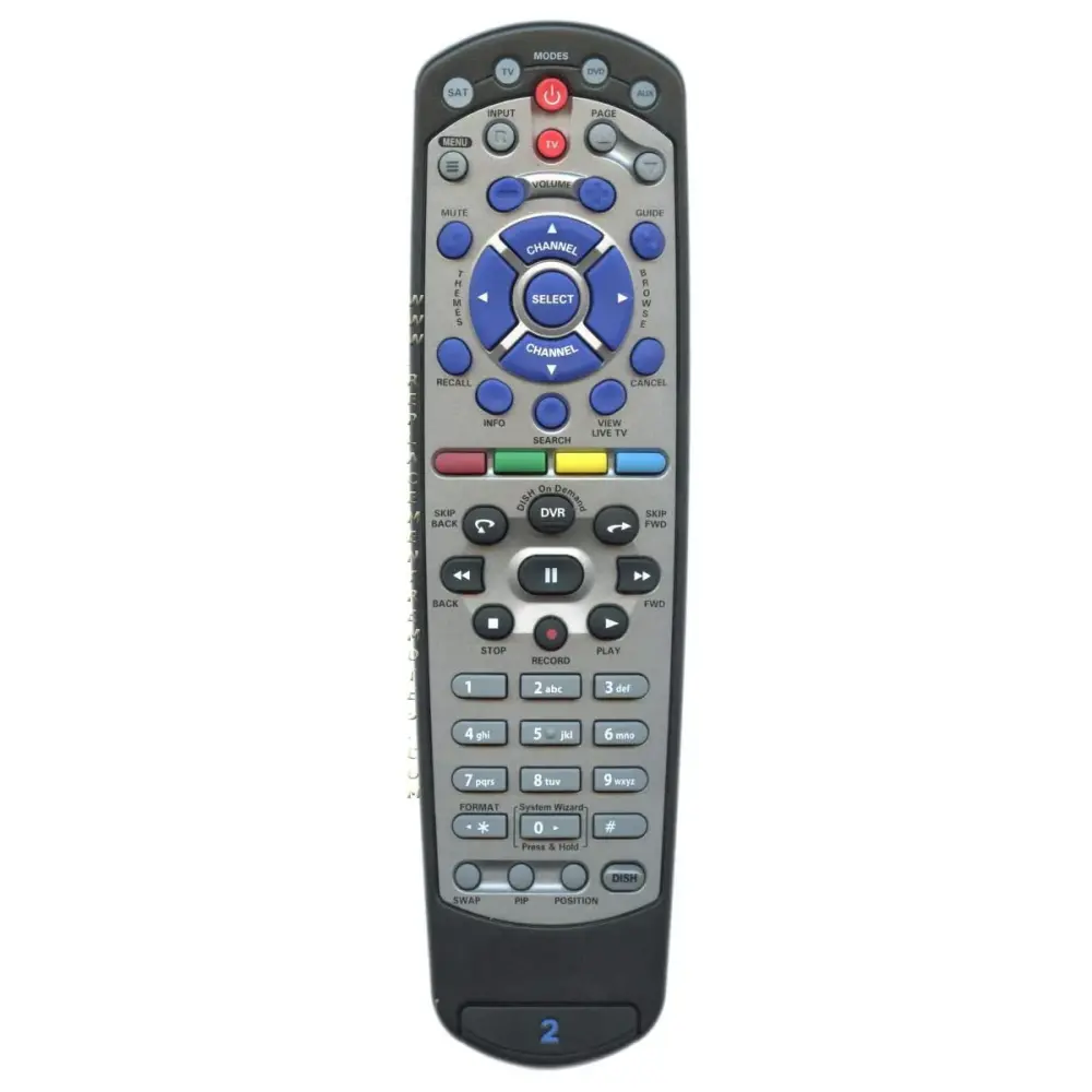 Control remoto satelital Dish-Network DISH211 con Chapado en Oro
