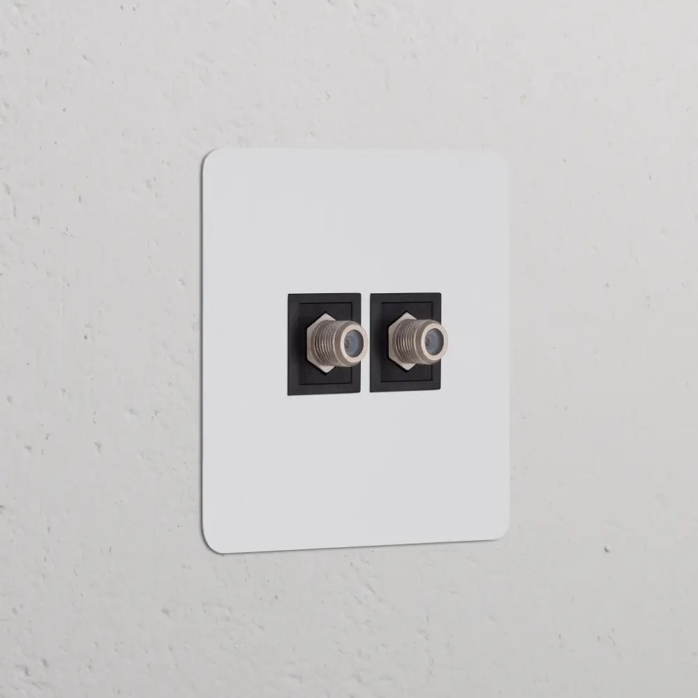 Kew Prise Satellite SAT x2 (Plaque Intuitivo - Peignable | Noir