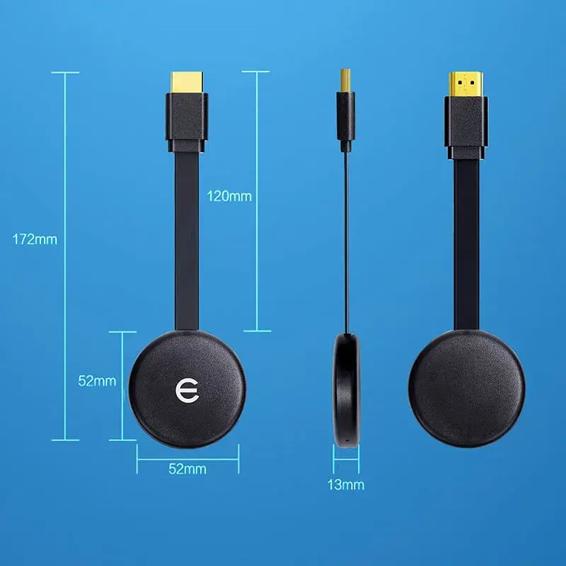 Stick Miracast Wifi HDMI Inalámbrico Android/MAC/IOS/Windows