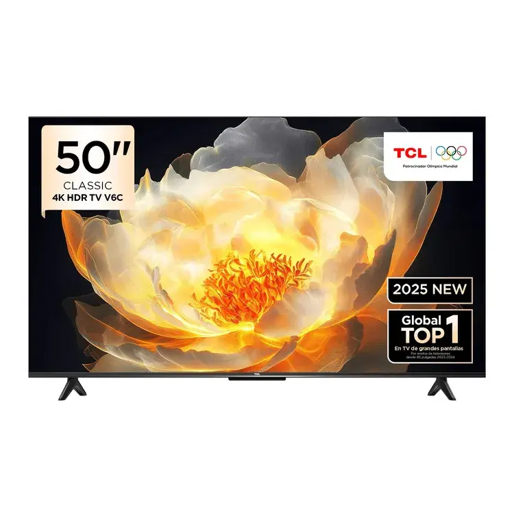 Televisor TCL 50V6C | 50" | 4K | Google TV | HDMI | USB | Wi-Fi | Bluetooth