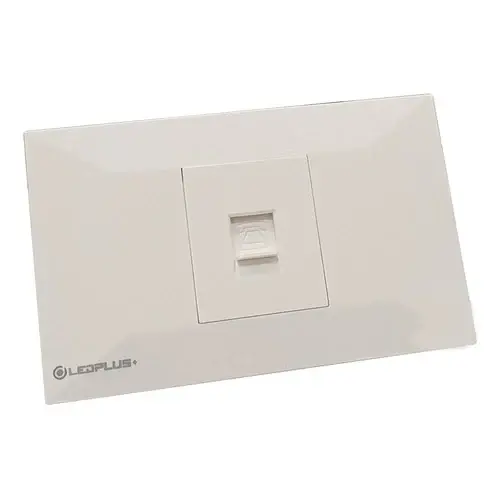 Toma Telefónica Ledplus RJ11 Nova-007 con Luz Incorporada para Home Theater