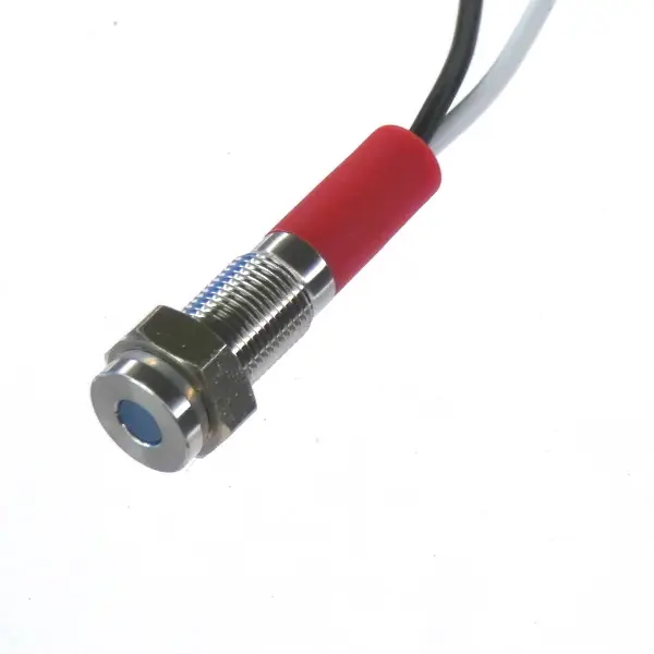Panel LED LED CML Innovative Technologies PL06SL, Azul, Ø montaje 6mm, 240V, IP67 | PL06SL056