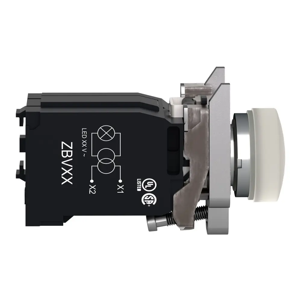 Luz piloto completa, diámetro 22mm | XB4BV41 Schneider Electric