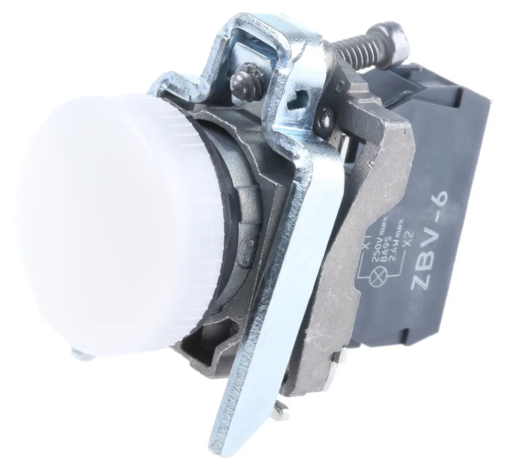 Luz piloto completa, diámetro 22mm | XB4BV61 Schneider Electric