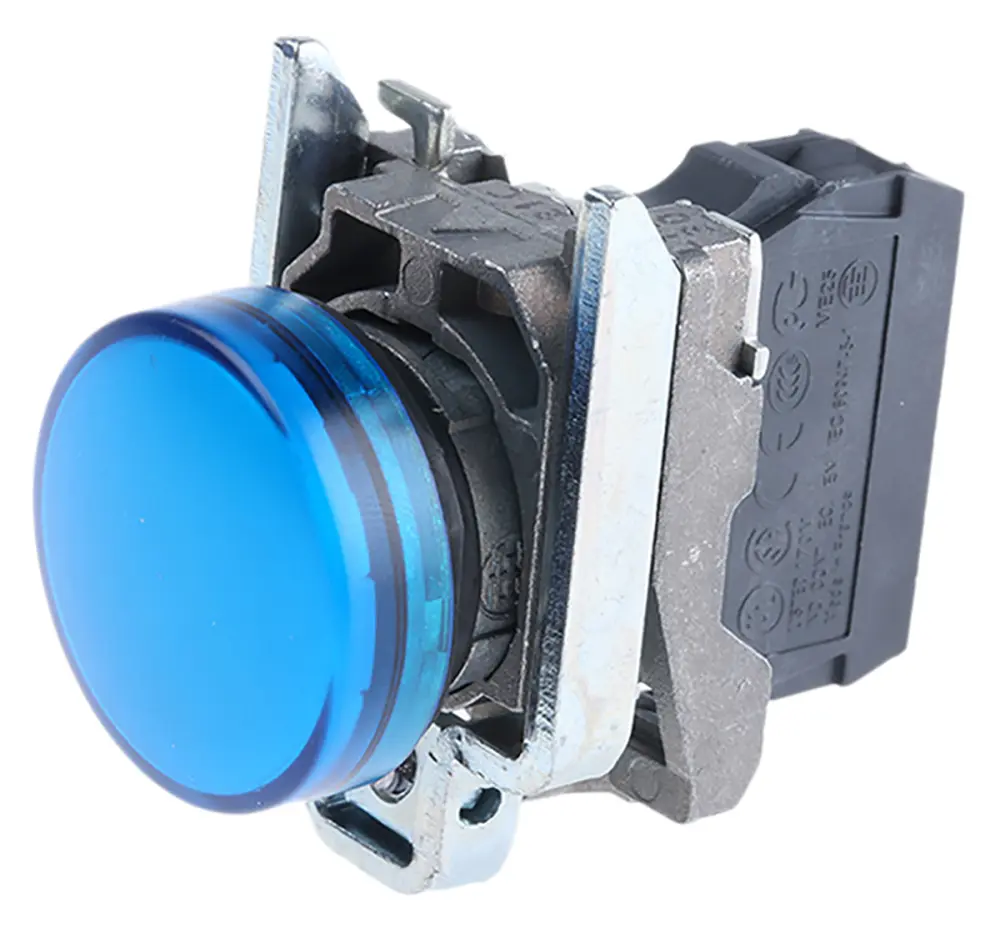 Luz piloto, Universal LED, diámetro 22mm | XB4BVM6 Schneider Electric