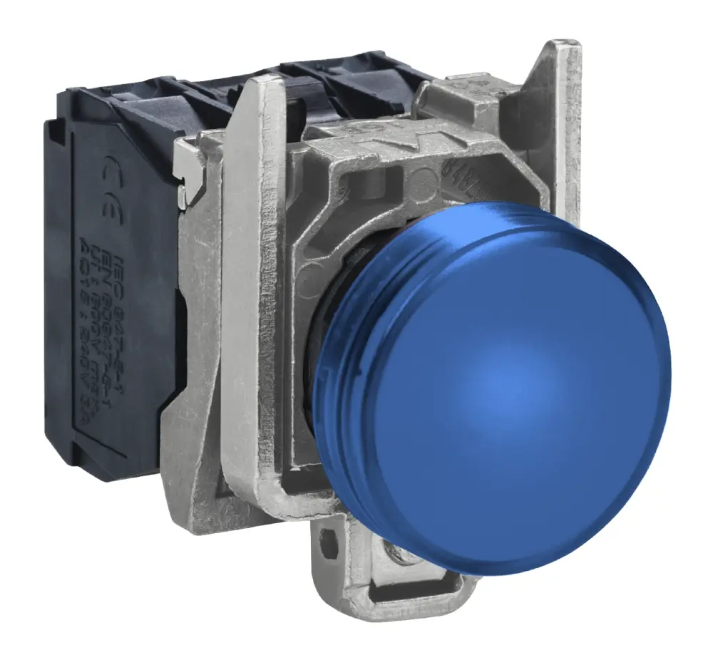 Luz piloto, Universal LED, diámetro 22mm | XB4BVG6 Schneider Electric