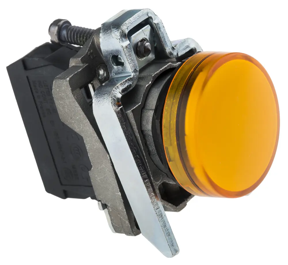 Luz piloto, Universal LED, diámetro 22mm, IP66, IP67, IP69(IP69K) Harmony XB4 | XB4BVB5 Schneider Electric