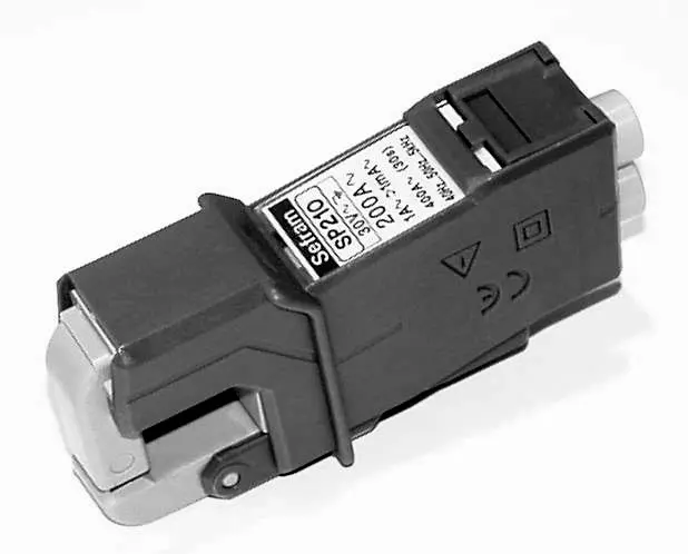 Pinza amperimétrica Sefram SP 220, para corriente hasta 50A ac