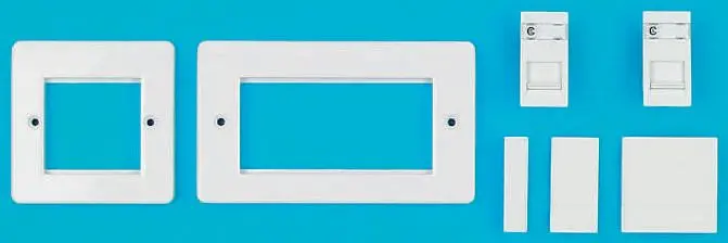 Módulo de tapa ciega MK Electric RJ45 | K180 WHI
