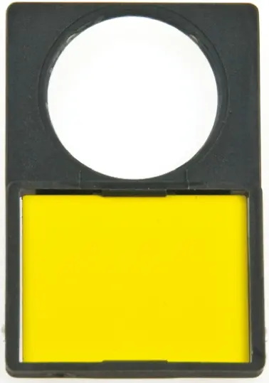 Placa de inscripción Schneider Electric para utilizar con Serie XB6 | ZB6YD31