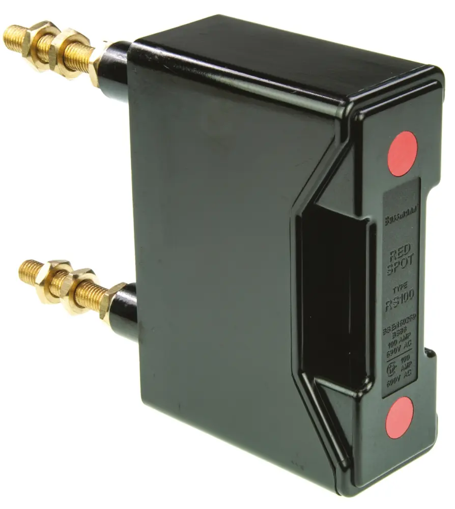 Portafusibles para montaje en carril Eaton 100A para A4 1P Polos 690V ac | RS100P