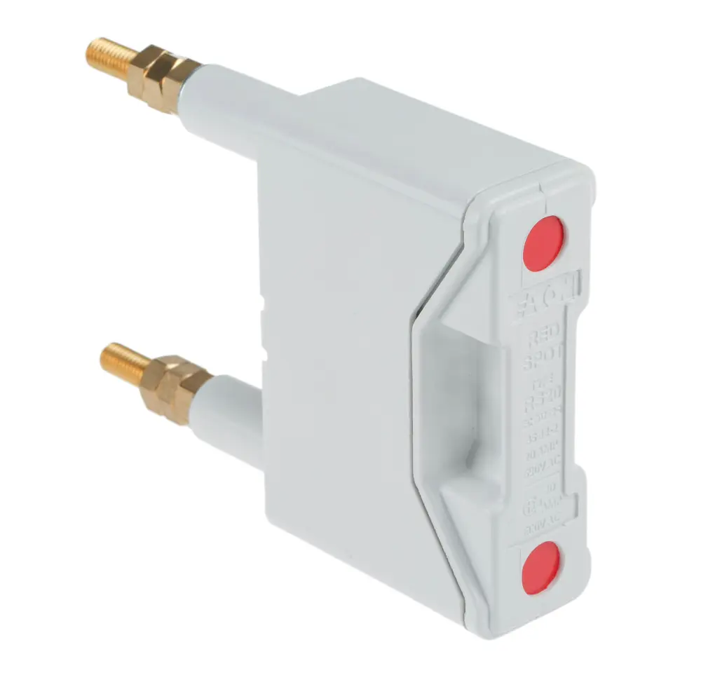 Portafusibles para montaje en carril Eaton 20A para A1 1P Polos 690V ac | RS20P/G/WHI