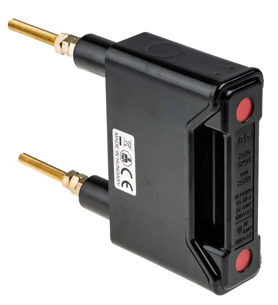 Portafusibles para montaje en carril Eaton 32A para A2 1P Polos 690V ac | RS32P