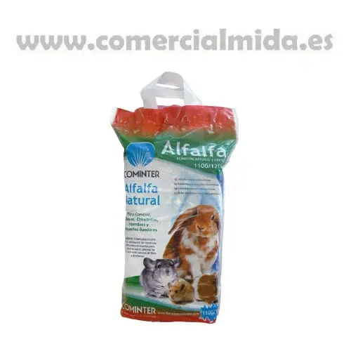 Alfalfa Deshidratada Cominter para Roedores 1,1 - 1,2 kg