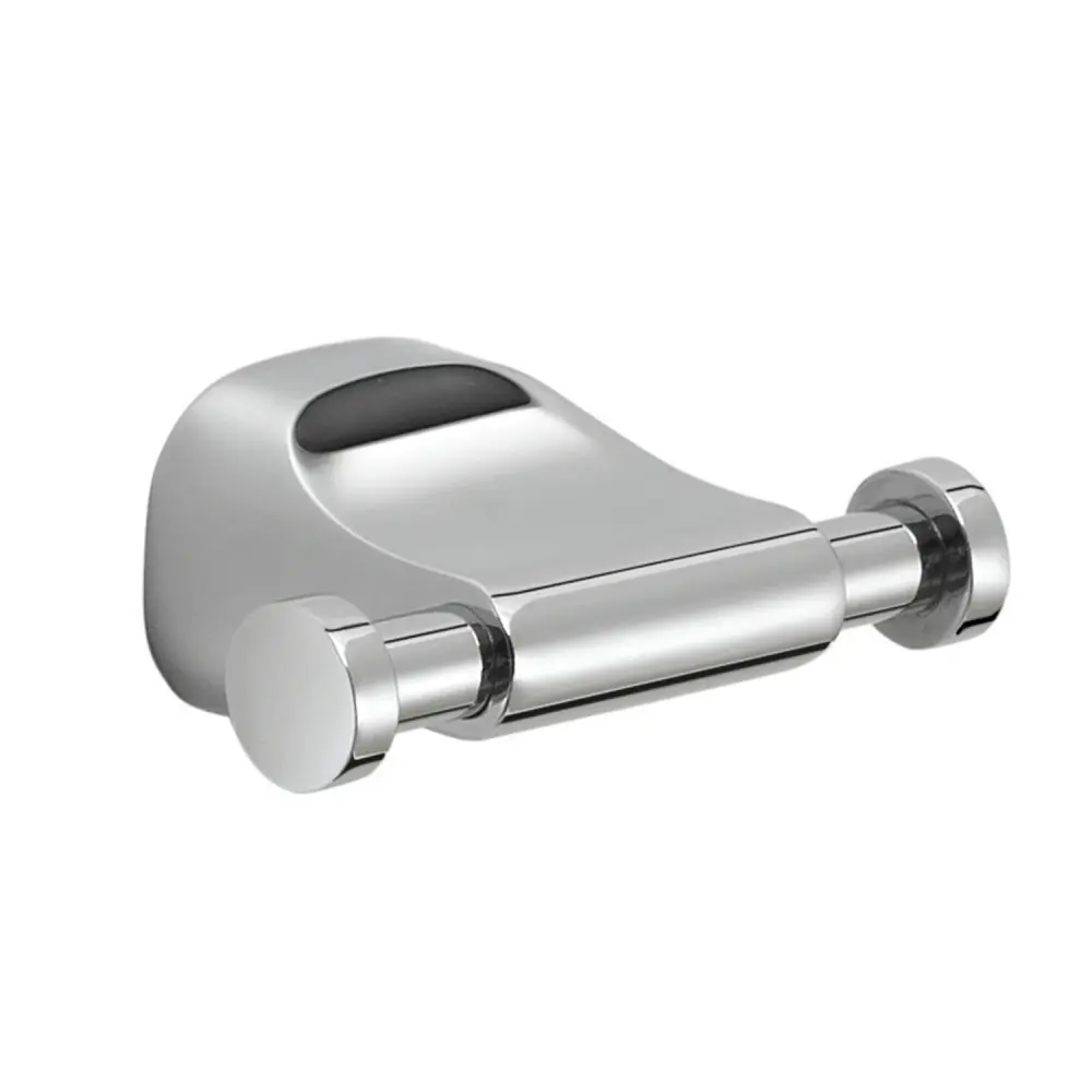Appendiabiti doppio parete Acciaio Inox Gedy serie Stelvio - Cromato