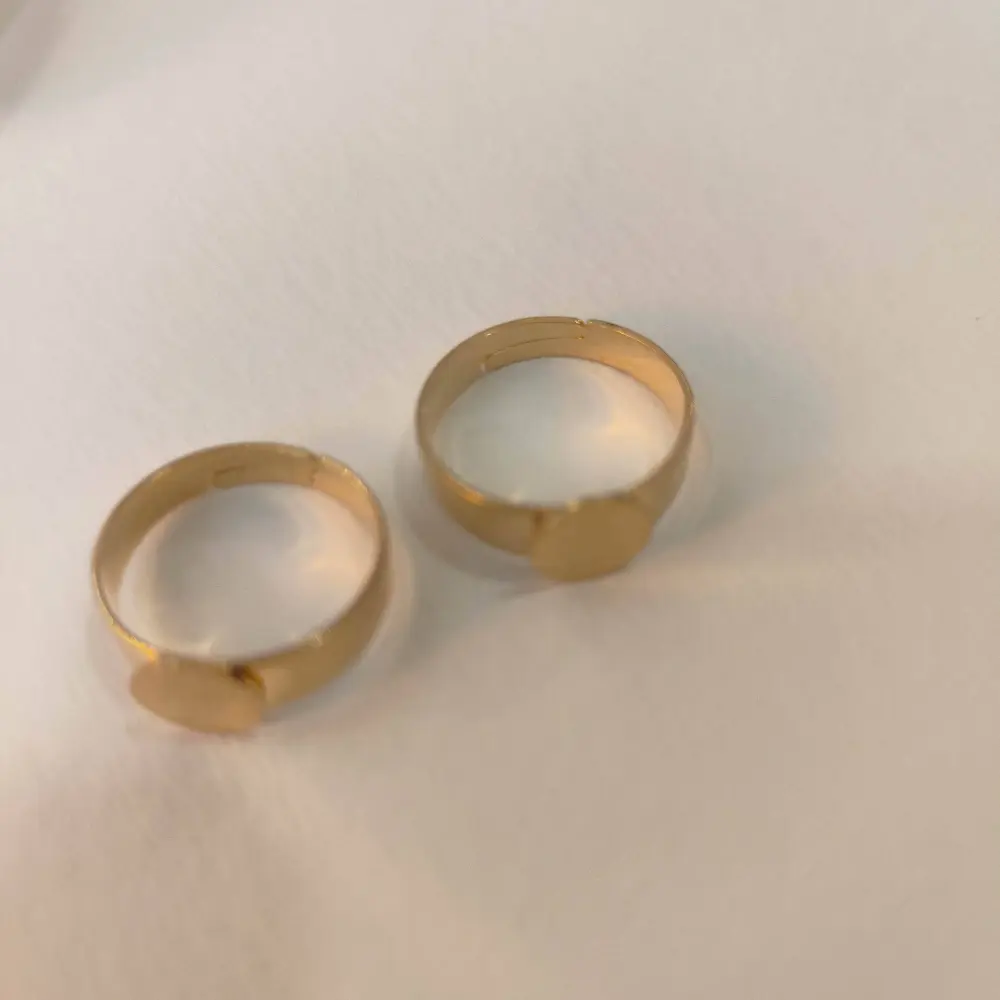 Base anillo disco 8x18 2ud dorado