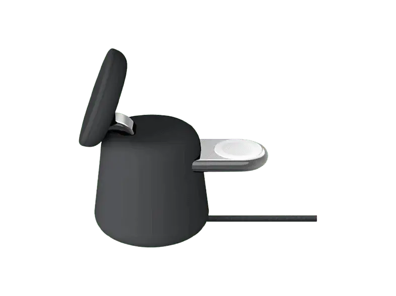 BELKIN BOOST CHARGE™ PRO 2in1 Qi2 15w Charging Stand Charcoal