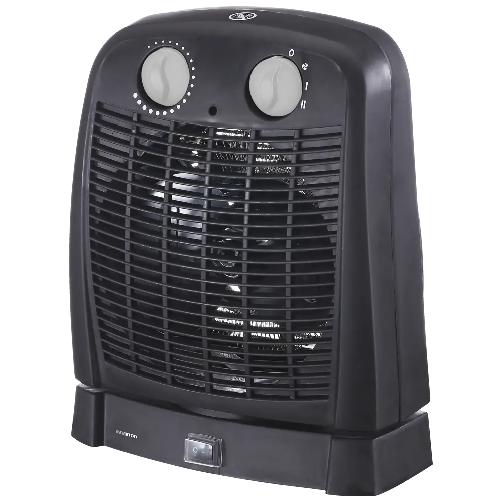 Calefactor-ventilador vertical Infiniton HBR-R349,2000w,2 niv,oscilante