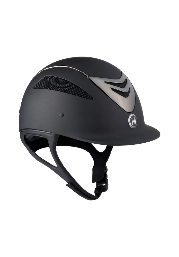 Casco de Equitación Pro Mate Cromo Defender Black/Gray 2