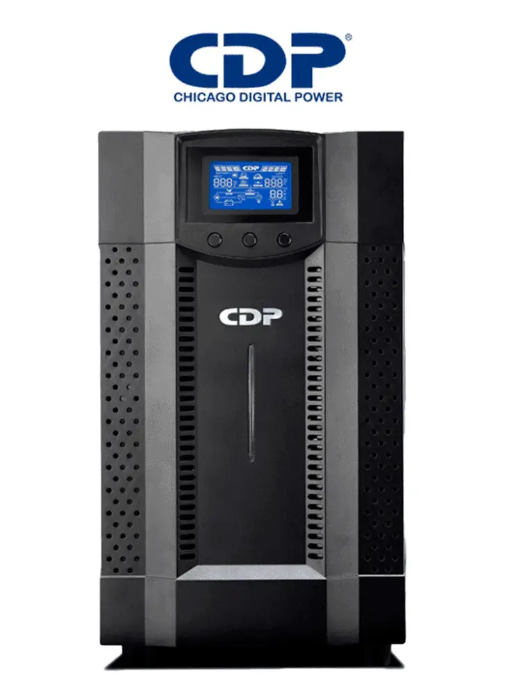 CDP UPO11-2 AX UPS Online / 2000VA / 2000W / 8 Terminales de las cuales 4 son programables / Pantalla LCD / Entrada para b...