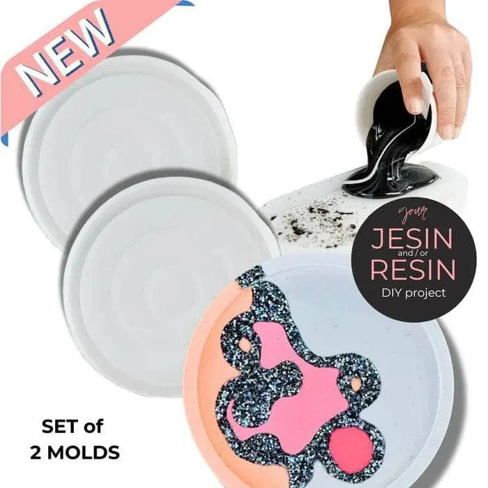 Colorberry molde de silicona para posavasos redondos 2ud.