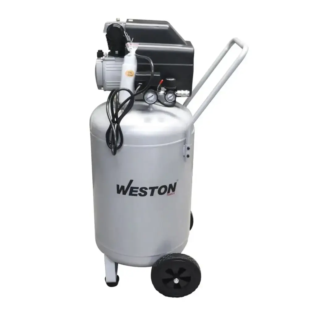 Compresor 2.5 HP lubricado aceite de 21 galón 110 V Weston