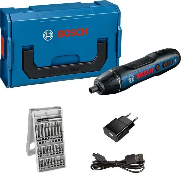 Destornillador inalámbrico go 2.0 en maletín l-boxx - Bosch - 06019h2101