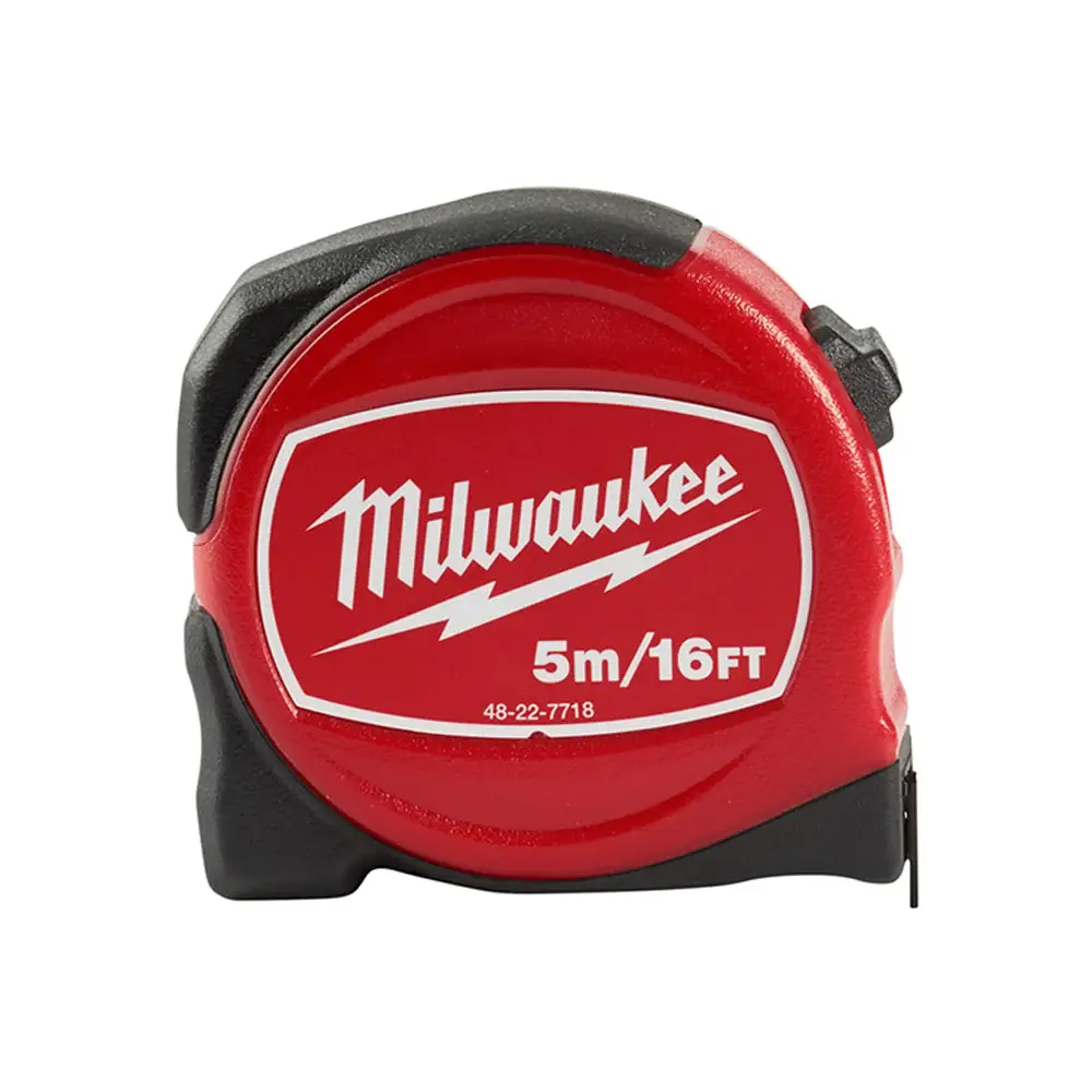 Flexometro contratista de 5 metros impresa 2 caras - Milwaukee