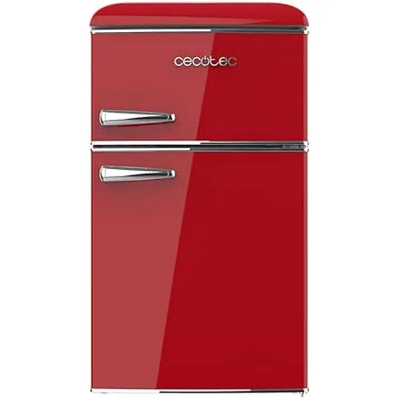 Frigorífico reducido cecotec coolmarket 2d origin 86 86l rojo