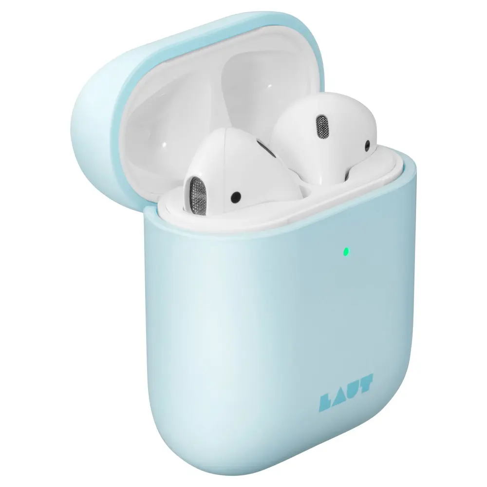 Funda para AirPods PASTELS de Laut - AirPods (1.ª y 2.ª generación) - Azul