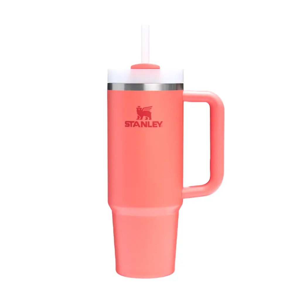 Gourde Stanley Tibio corail Quencher 2.0 - 1.2L