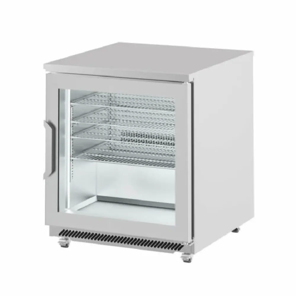 UC 27 R CR INFRICO Mesa Undercounter Refrigeración 27" 1 Puerta de Cristal
