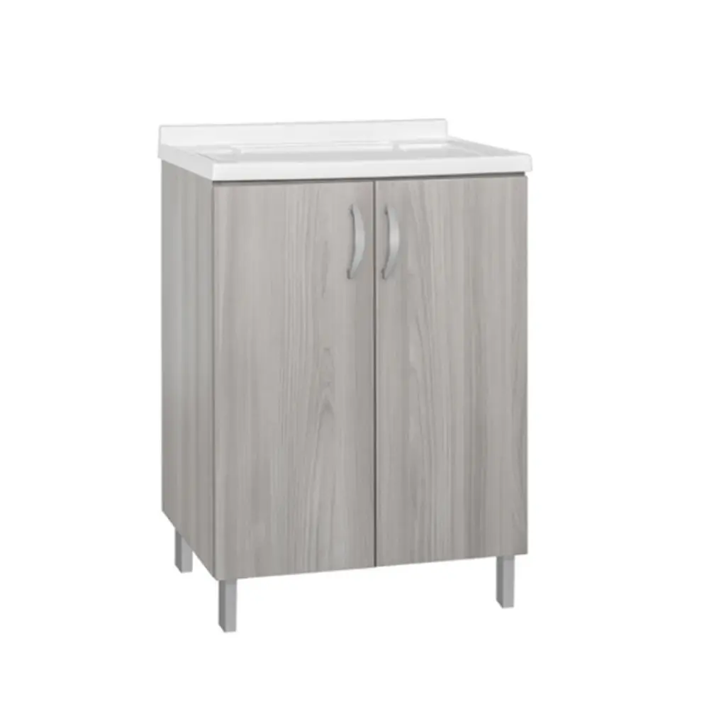 Lavadero modelo EasyTop 60x50 cm 2 puertas - Olmo