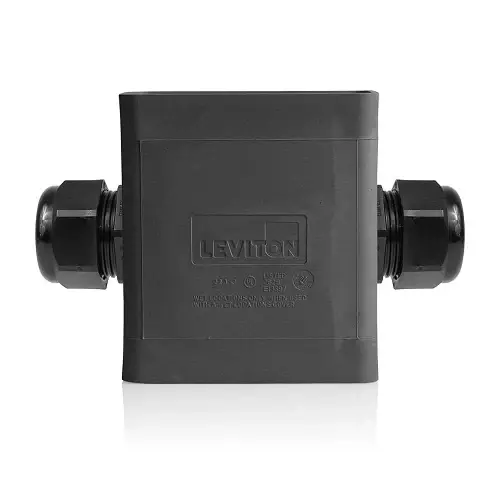 Leviton Single-Gang Portable Outlet Box Ébano 3099F-2E