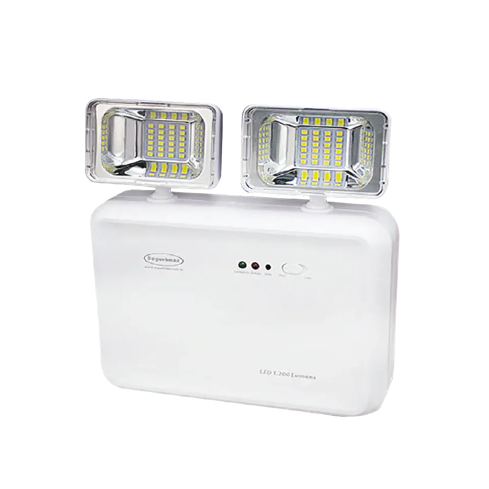 Lámpara de emergencia 2 Faros 1200 Lm