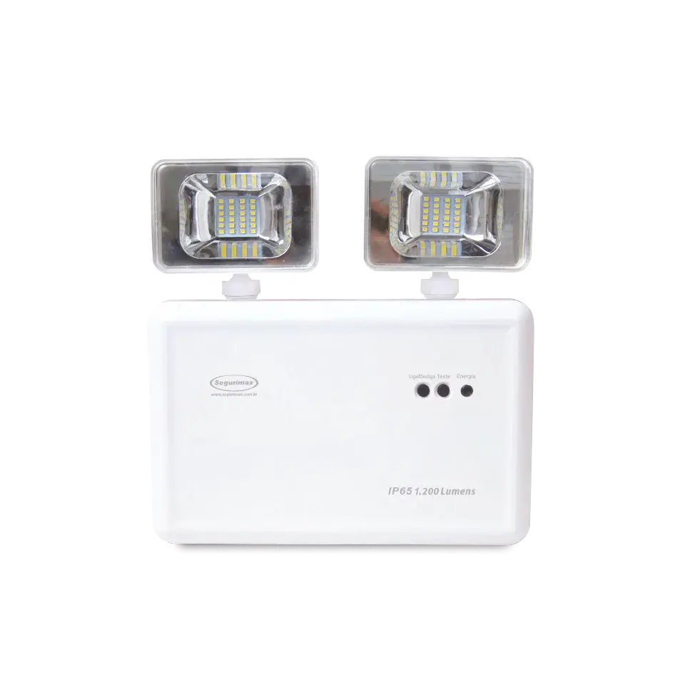 Lámpara de emergencia 2 Faros 1200 Lm IP65