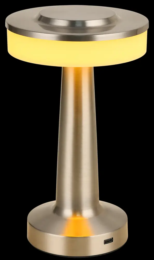 Lámpara de mesa 2G Basics Tecnohome dorado con luz led ajustable