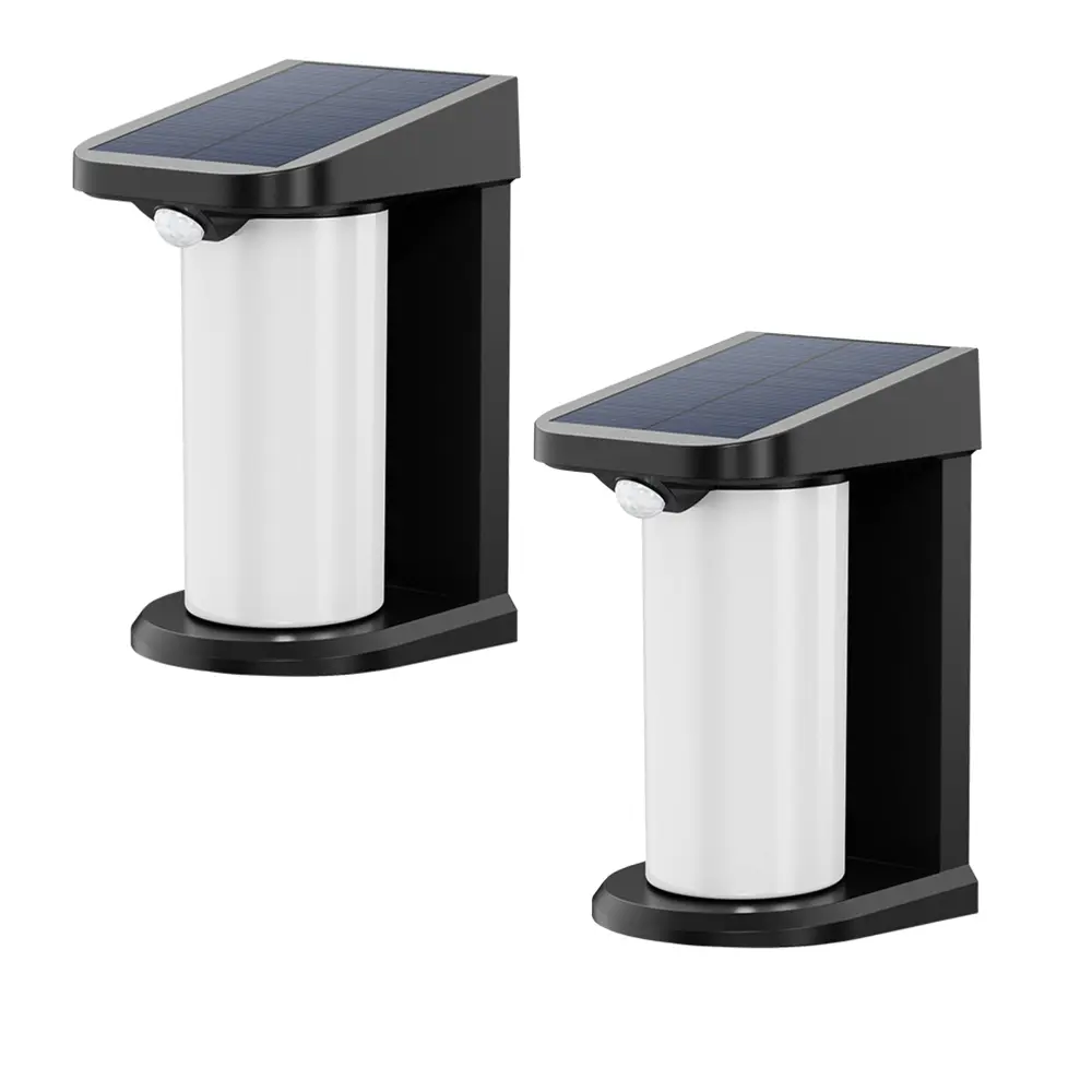 Lote de 2 proyectores solares h18cm lusty