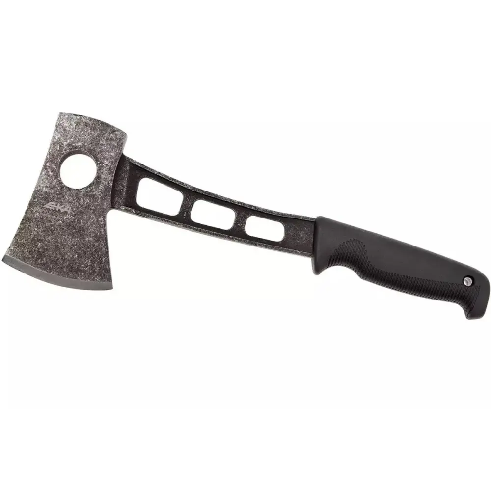 Marca EKA EKA HatchBlade W1 Hand Axe Leve negro G10 Mango 12C27 Acero