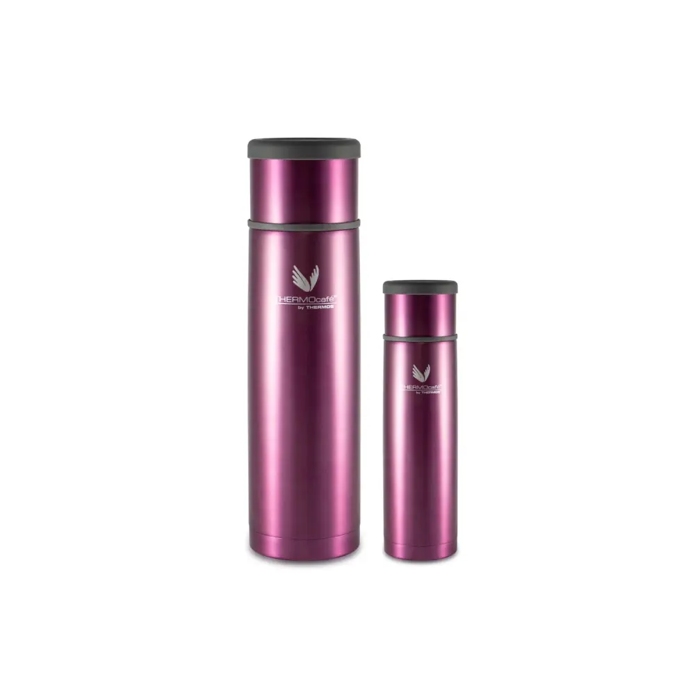 PACK 2 TERMOS LIQUIDOS EVERYNIGHT PURPURA ACERO INOX
