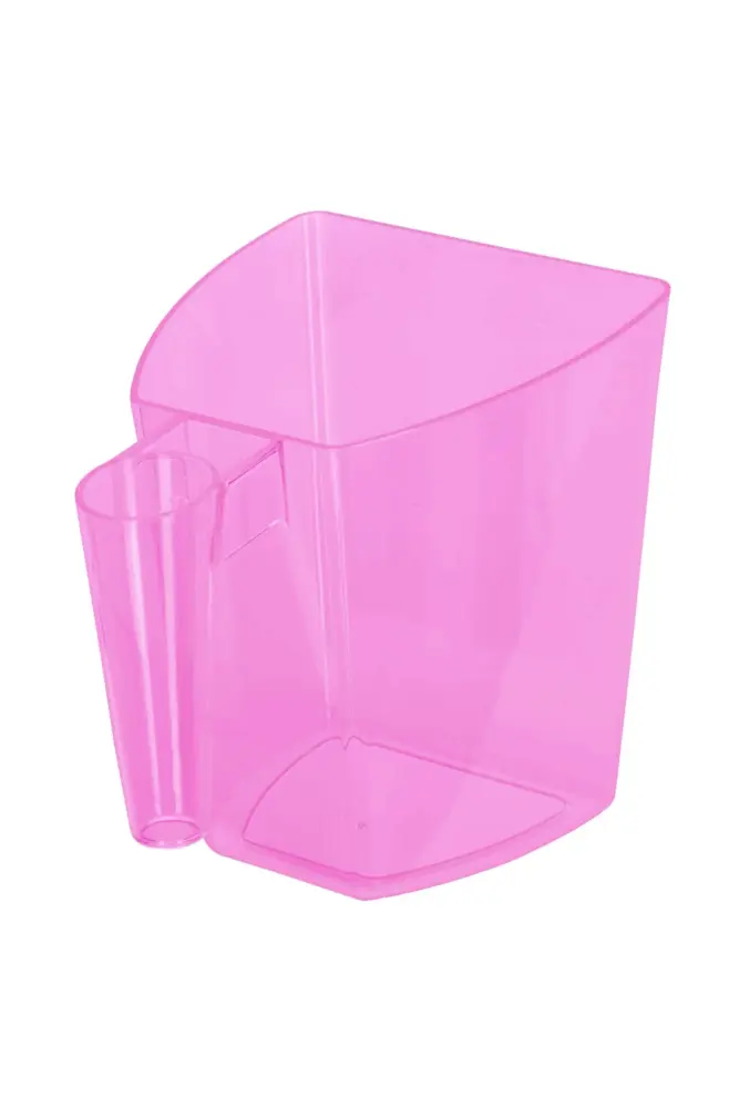 Pala transparente para pienso, 2 kg Fucsia Talla única