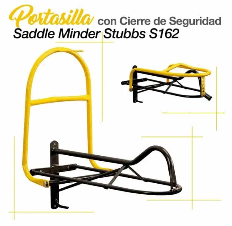 PORTASILLA CON CIERRE DE SEGURIDAD STUBBS S162 NG