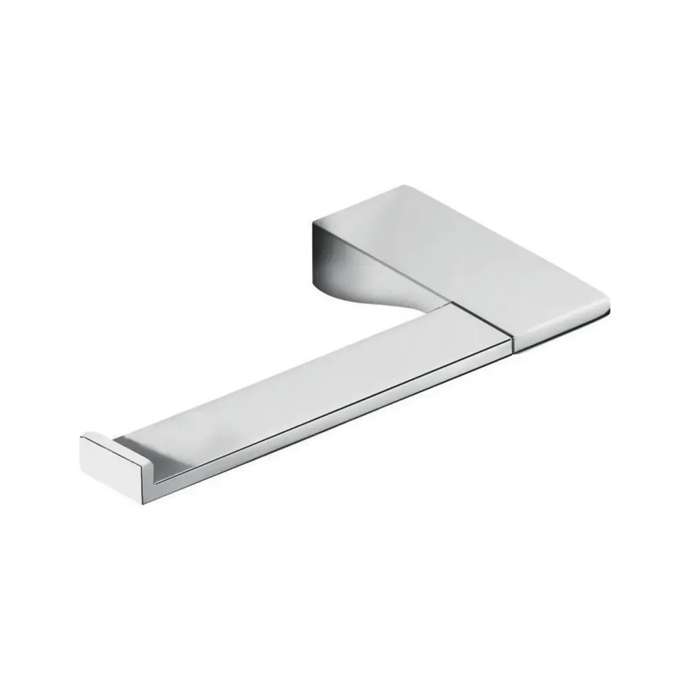 Práctico portarollo Gedy Glamour en latón cromado 15,7x8,2x2 cm
