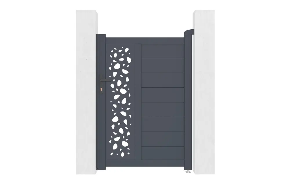 Puerta peatonal gris sunny 1m .140cm