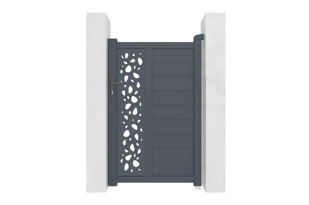 Puerta peatonal gris sunny 1m .160cm