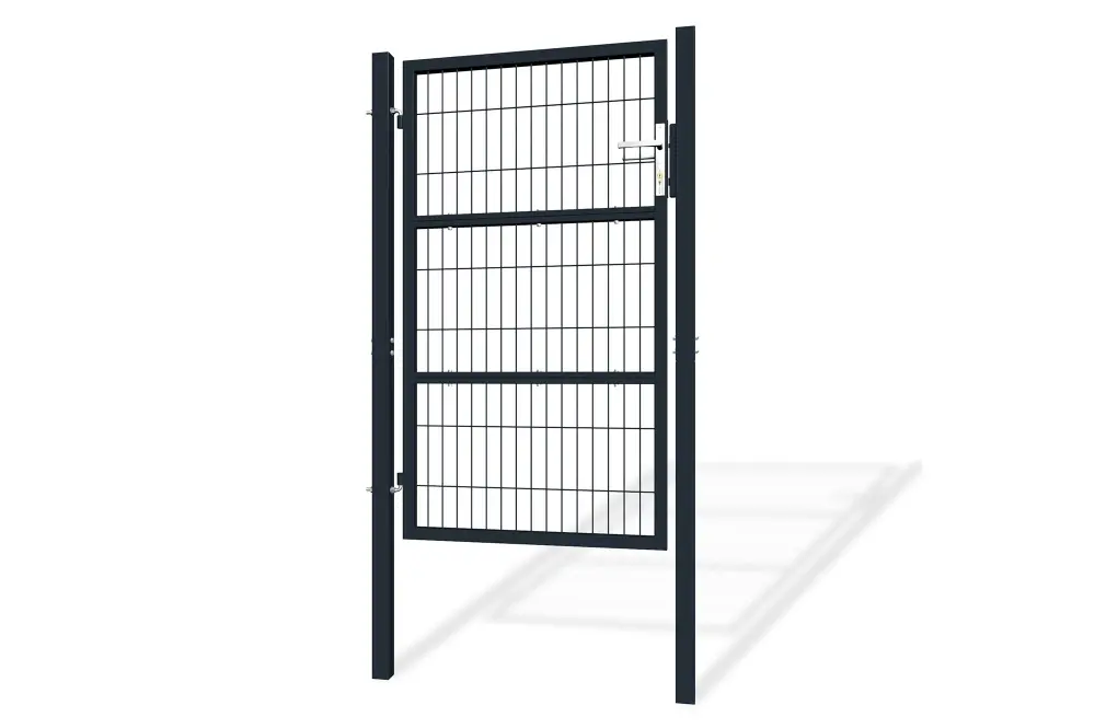 Puerta de valla 1m razo .160cm gris